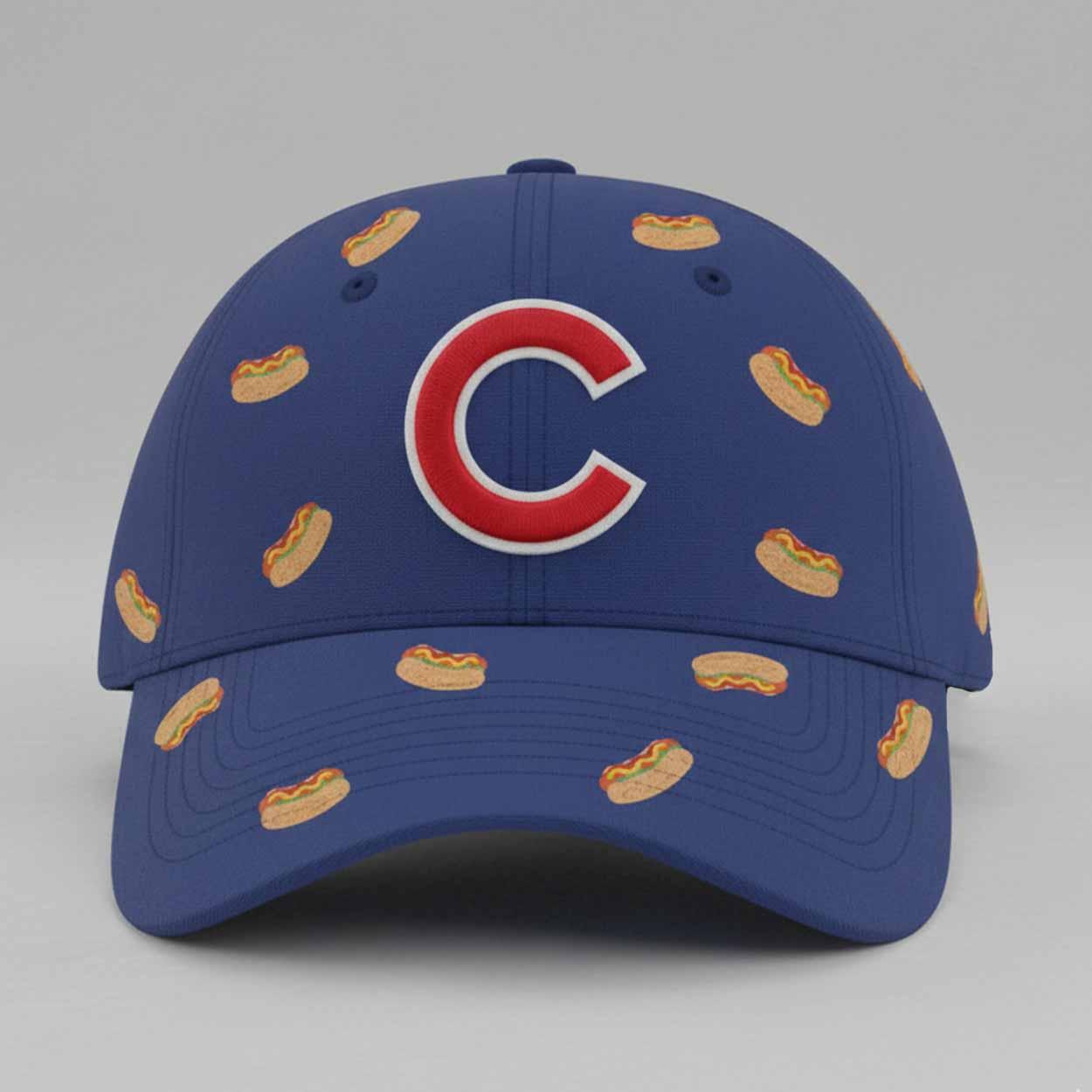 2026 Cubs National Hot Dog Day Cap 2026 Cubs National Hot Dog Day Cap