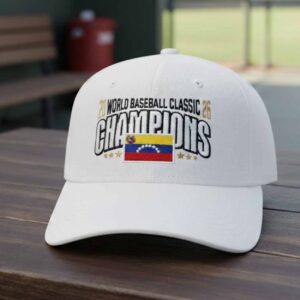 2026 Venezuela World Baseball Classic Champions Hat 2026 Venezuela World Baseball Classic Champions Hat