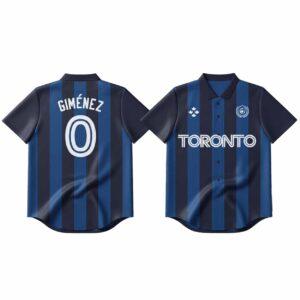Blue Jays Andres Gimenez Soccer Jersey 2026 Giveaway