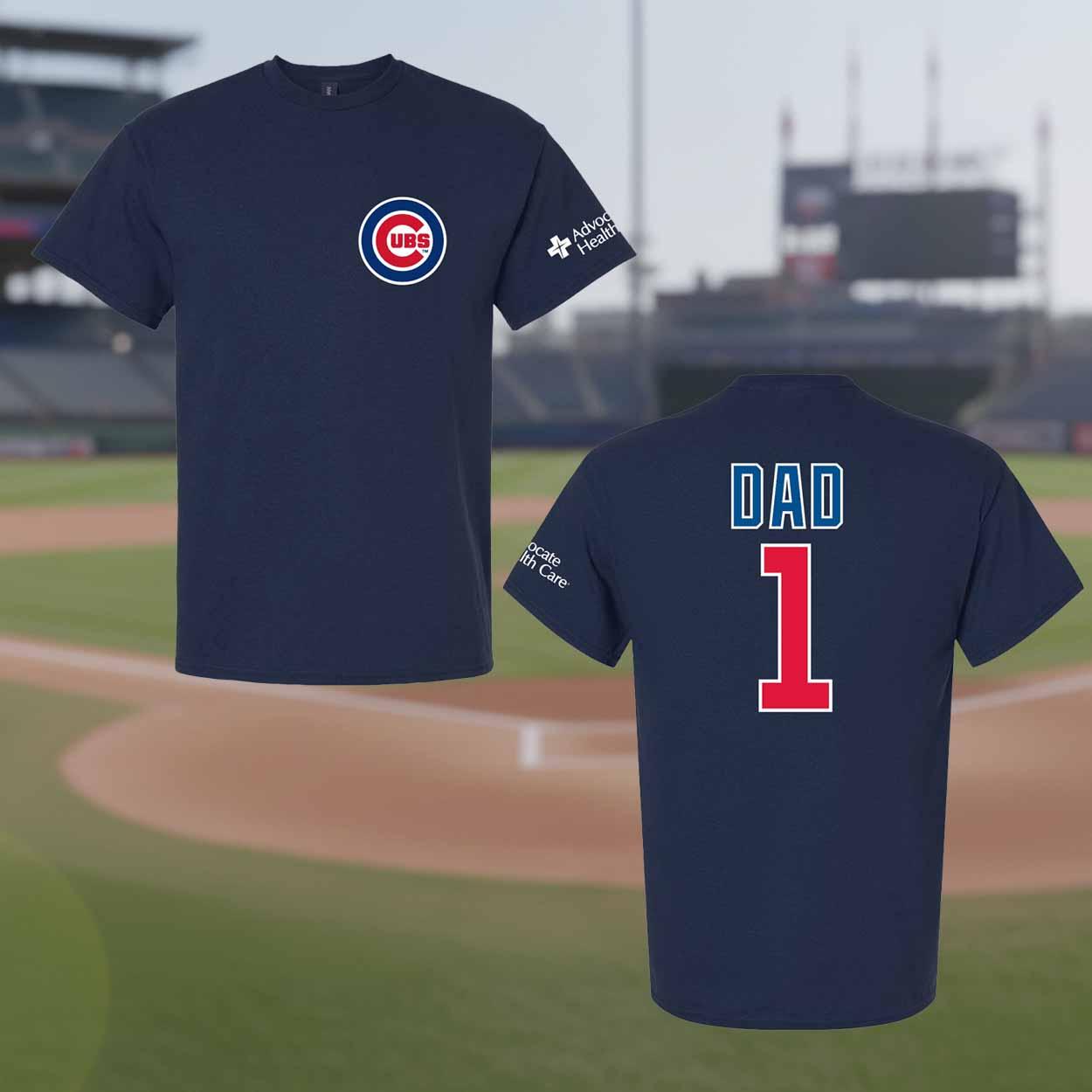 Cubs Father's Day T Shirt 2026 Giveaway Cubs Father's Day T-Shirt 2026 Giveaway