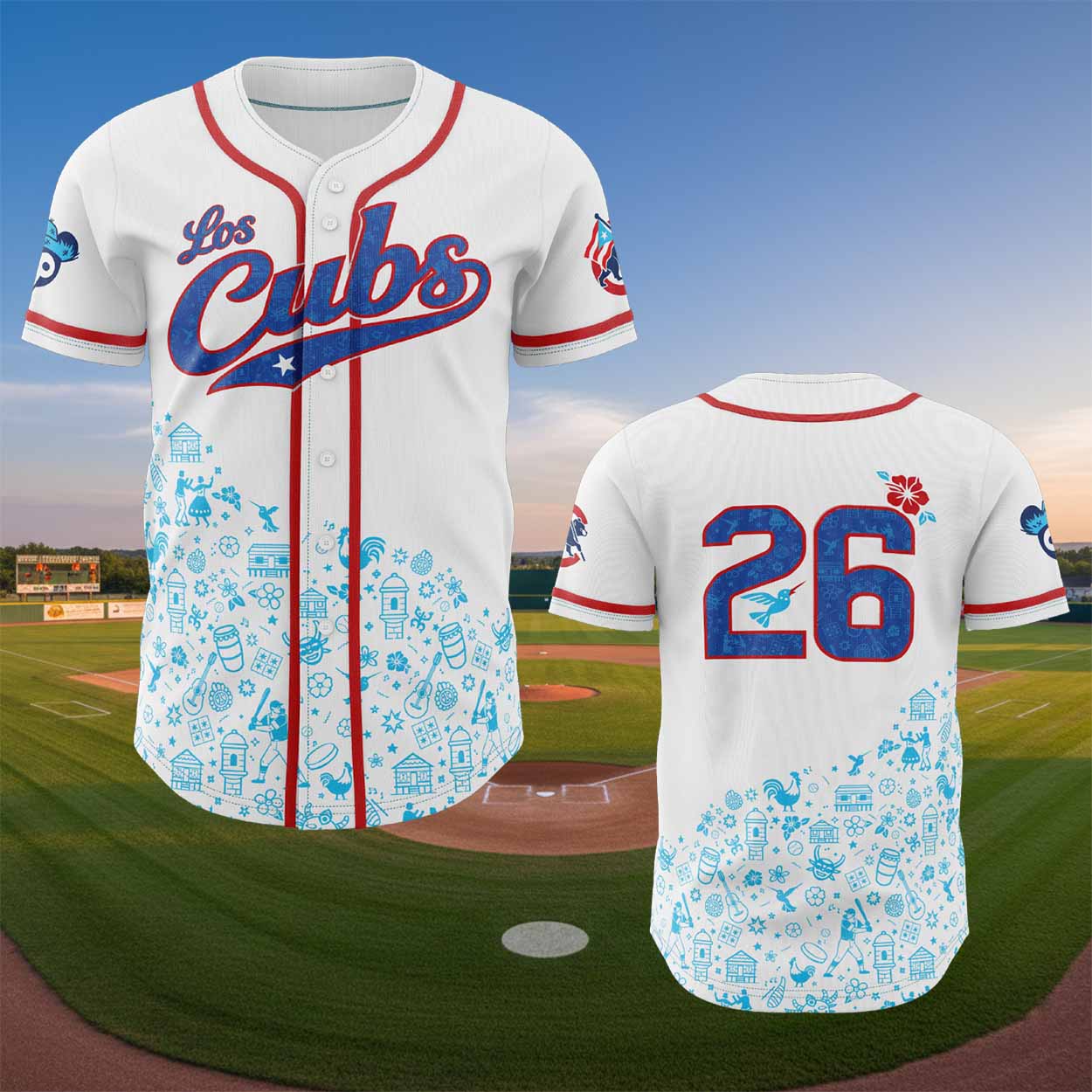 Cubs Puerto Rican Heritage 2026 Jersey Cubs Puerto Rican Heritage 2026 Jersey