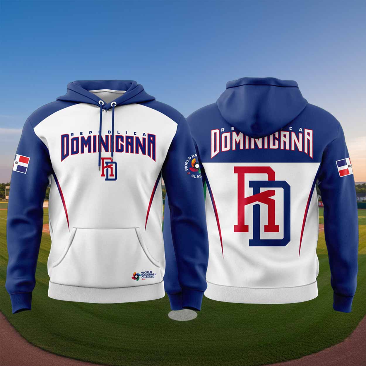 Dominican World Baseball Classic 2026 Hoodie Dominican World Baseball Classic 2026 Hoodie