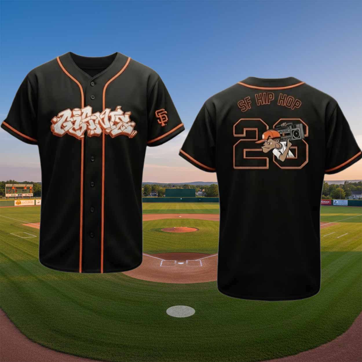Giants National Hip Hop Night 2026 Jersey Giants National Hip Hop Night 2026 Jersey
