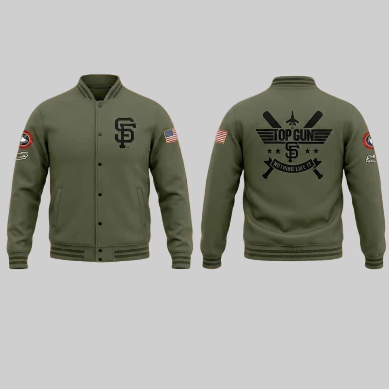 Giants Top Gun 2026 Bomber Jacket Giants Top Gun 2026 Bomber Jacket