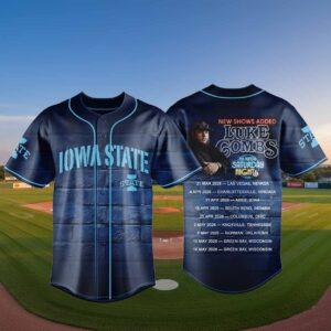 Iowa State Luke Combs 2026 Baseball Jersey Iowa State Luke Combs 2026 Baseball Jersey