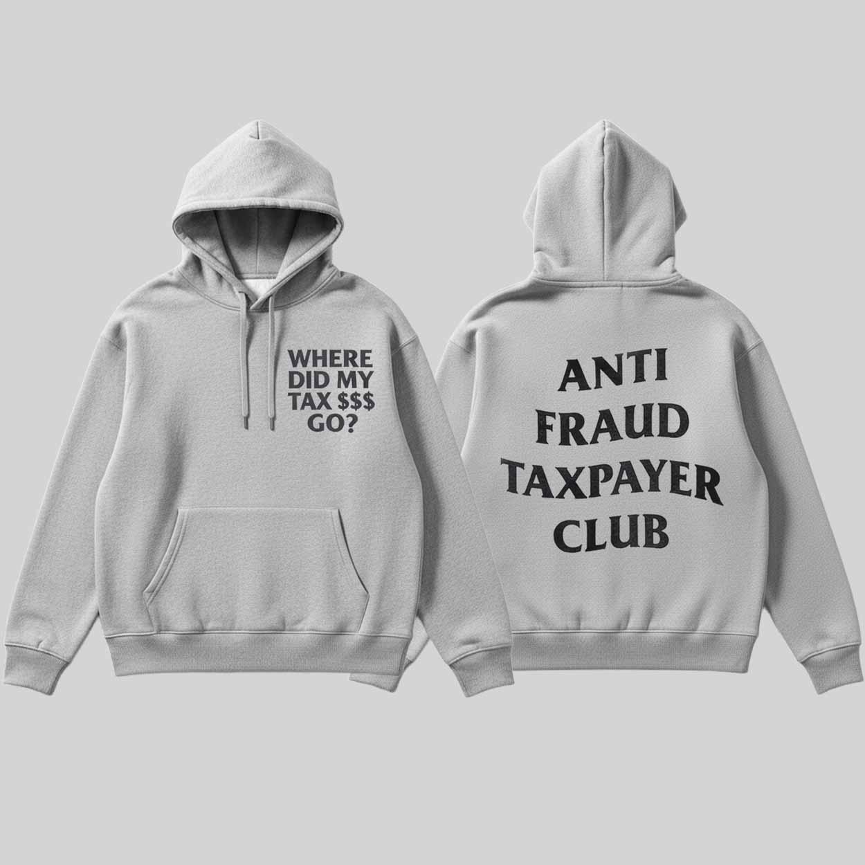 Nick Shirley Anti Fraud Taxpayer Club Hoodie Nick Shirley Anti Fraud Taxpayer Club Hoodie