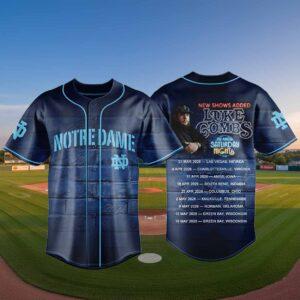 Notre Dame Luke Combs 2026 Baseball Jersey Notre Dame Luke Combs 2026 Baseball Jersey