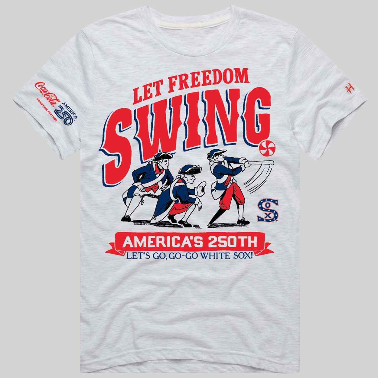White Sox America's 250th T Shirt Giveaway White Sox America's 250th T-Shirt Giveaway