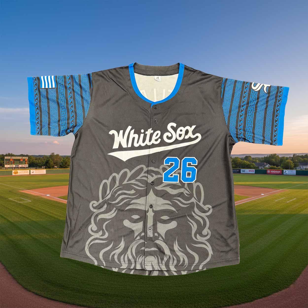 White Sox Greek Heritage Night Jersey White Sox Greek Heritage Night Jersey