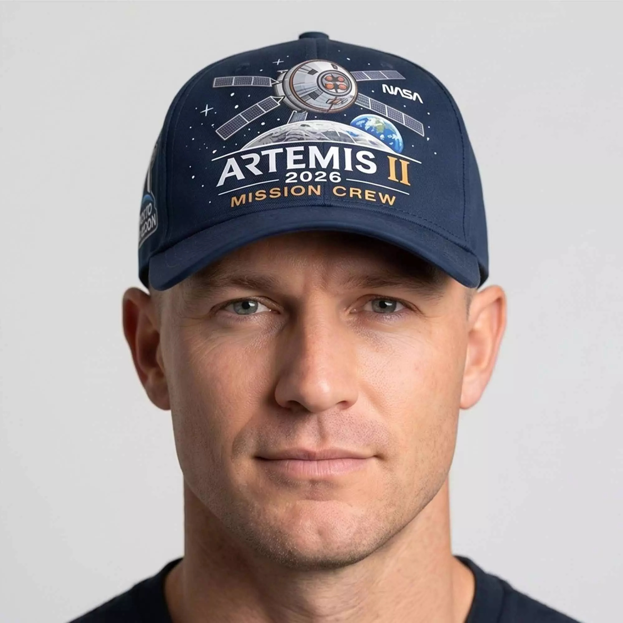 2026 Artemis 2 Mission Crew Back To The Moon Hat 2026 Artemis 2 Mission Crew Back To The Moon Hat