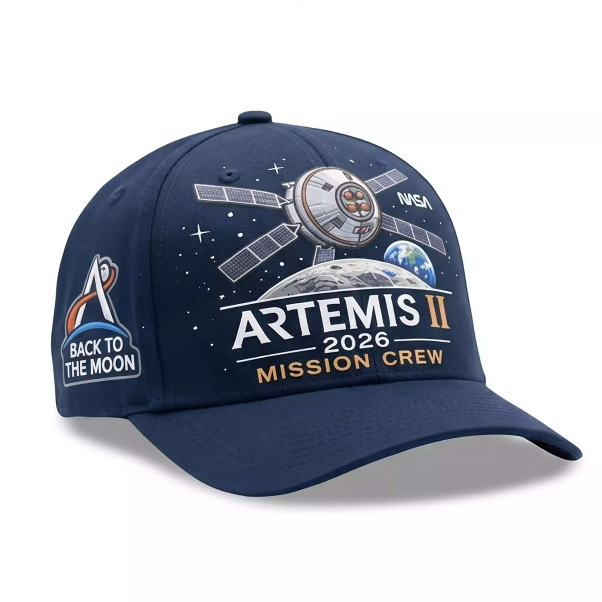 2026 Artemis 2 Mission Crew Back To The Moon Hat 2026 Artemis 2 Mission Crew Back To The Moon Hat