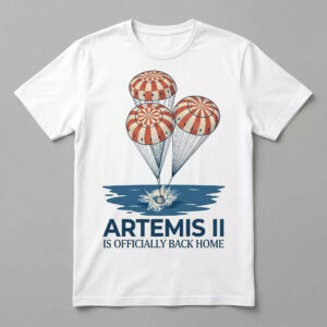 2026 Artemis II Officially Back Home Shirt 2026 Artemis II Officially Back Home Shirt