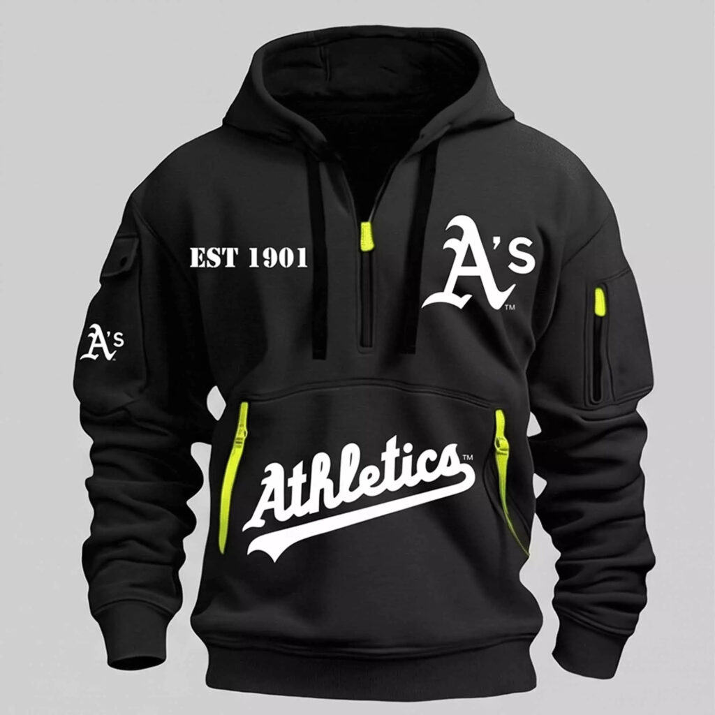 2026 Athletics Est 1901 Quarter Zip Hoodie