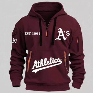 2026 Athletics Est 1901 Quarter-Zip Hoodie