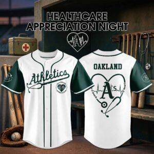 2026 Athletics Healthcare Appreciation Night Jersey
