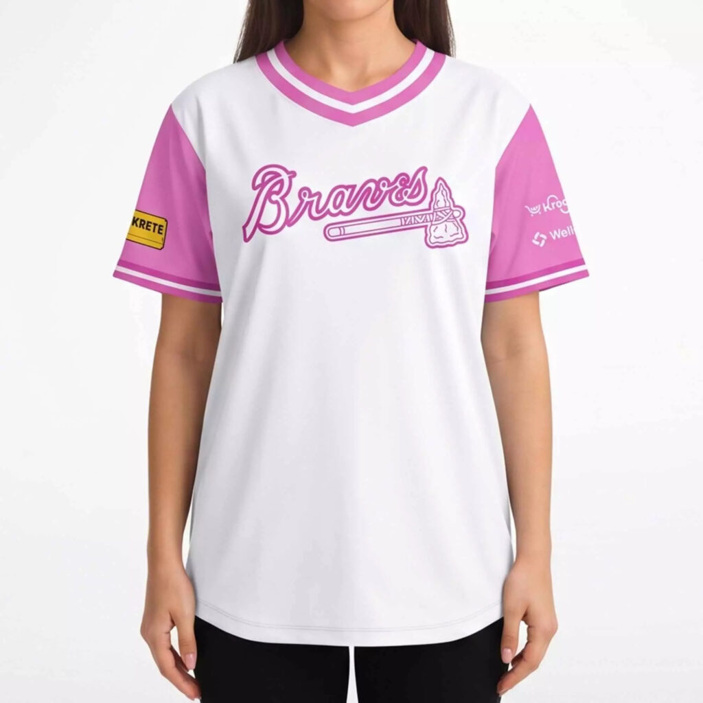 2026 Atlanta Braves Breast Cancer Awareness Day Jersey Giveaway 2026 Atlanta Braves Breast Cancer Awareness Day Jersey Giveaway