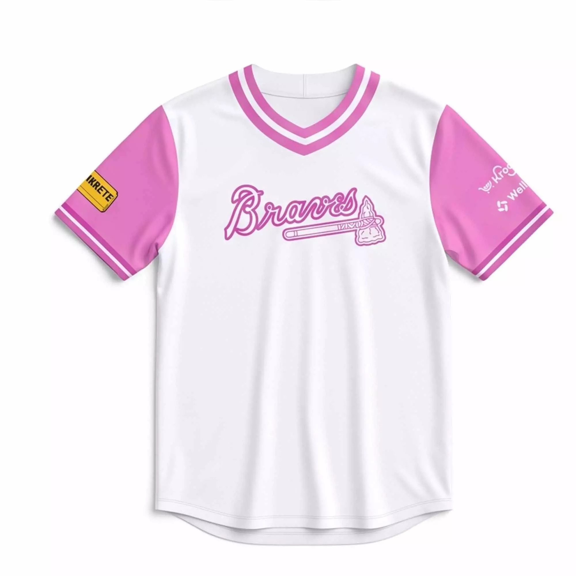 2026 Atlanta Braves Breast Cancer Awareness Day Jersey Giveaway 2026 Atlanta Braves Breast Cancer Awareness Day Jersey Giveaway