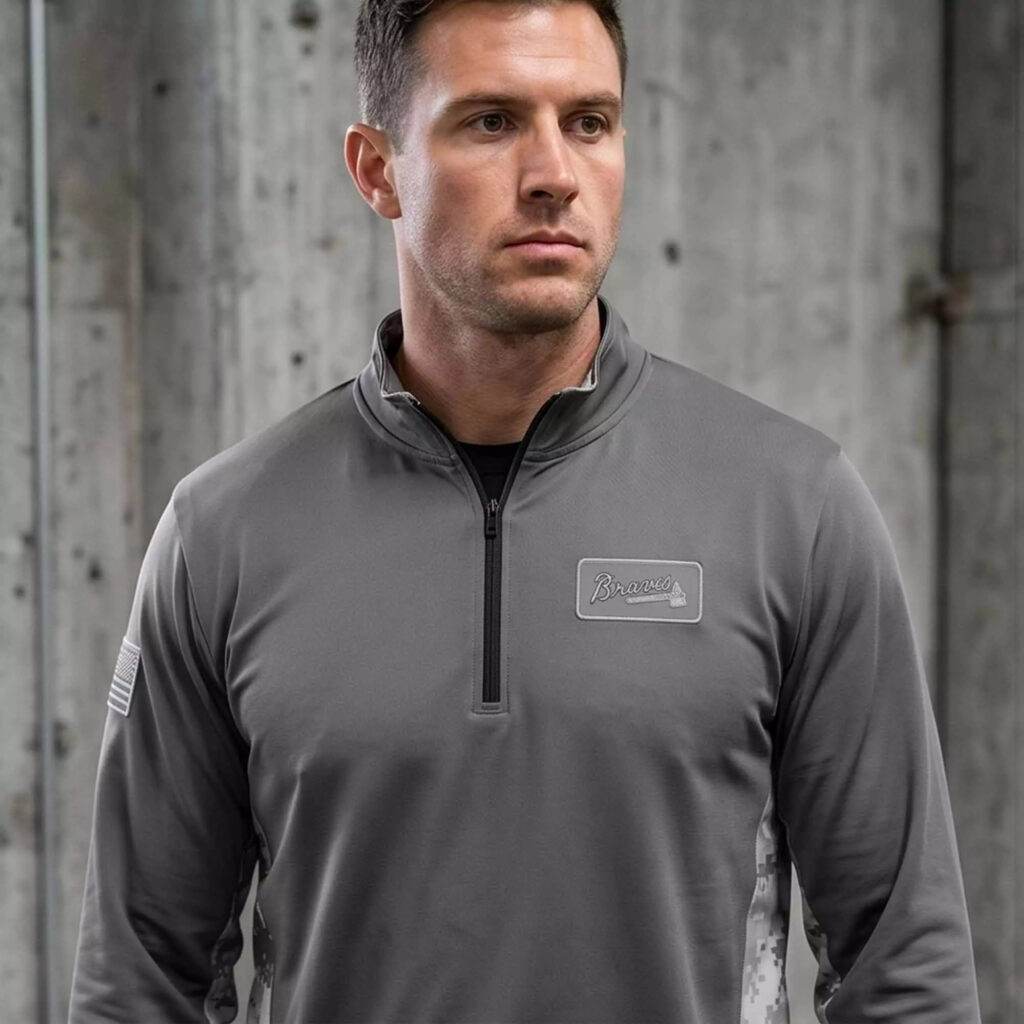 2026 Atlanta Braves Military Quarter Zip Pullover Giveaway 2026 Atlanta Braves Military Quarter Zip Pullover Giveaway