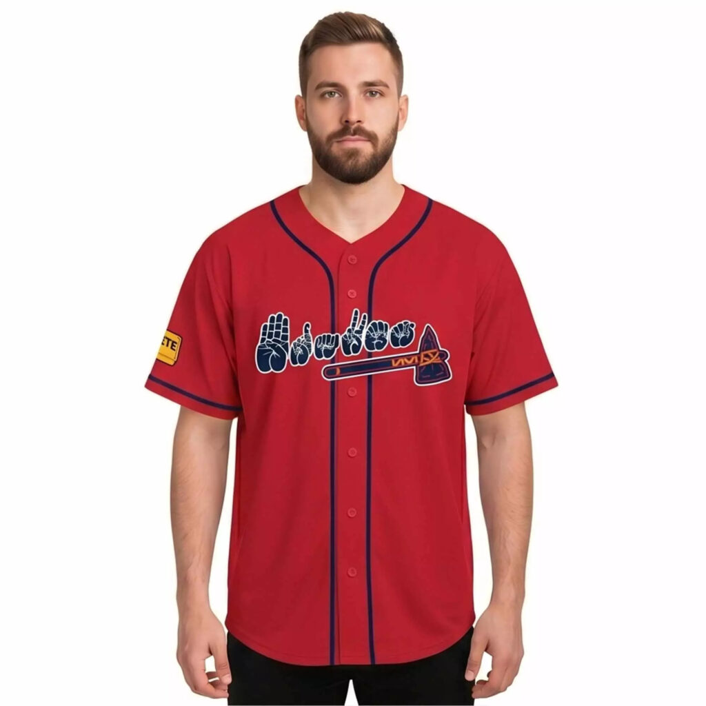 2026 Braves American Sign Language Jersey Giveaway 2026 Braves American Sign Language Jersey Giveaway