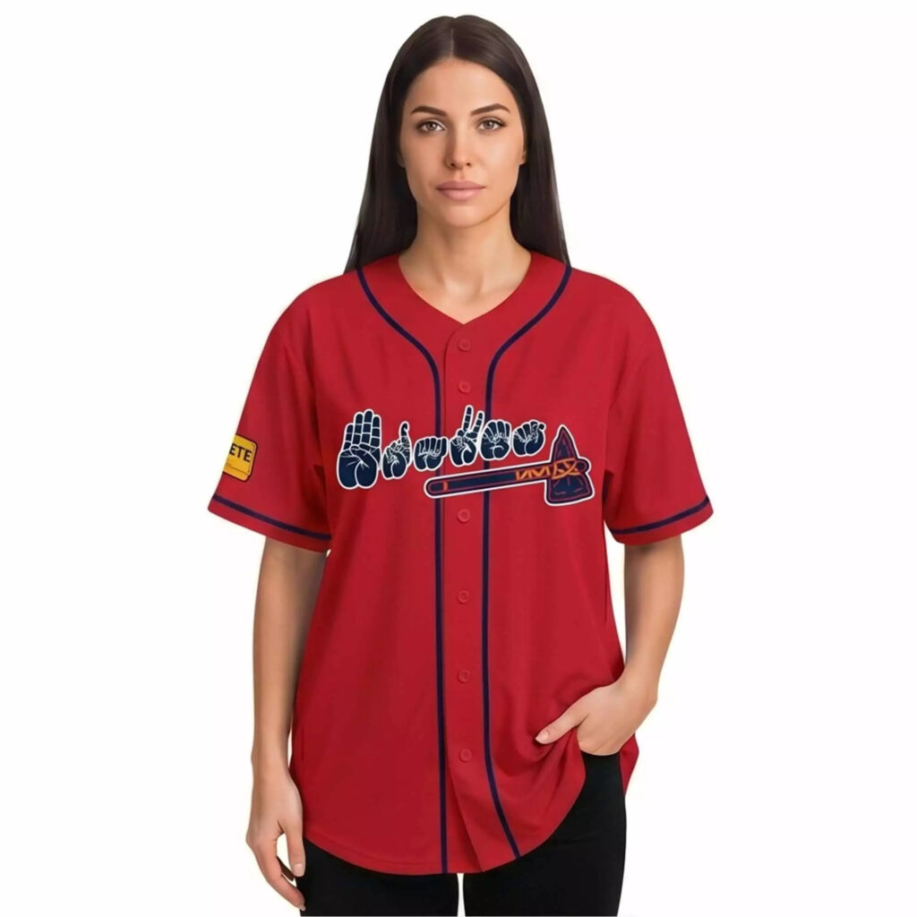2026 Braves American Sign Language Jersey Giveaway 2026 Braves American Sign Language Jersey Giveaway