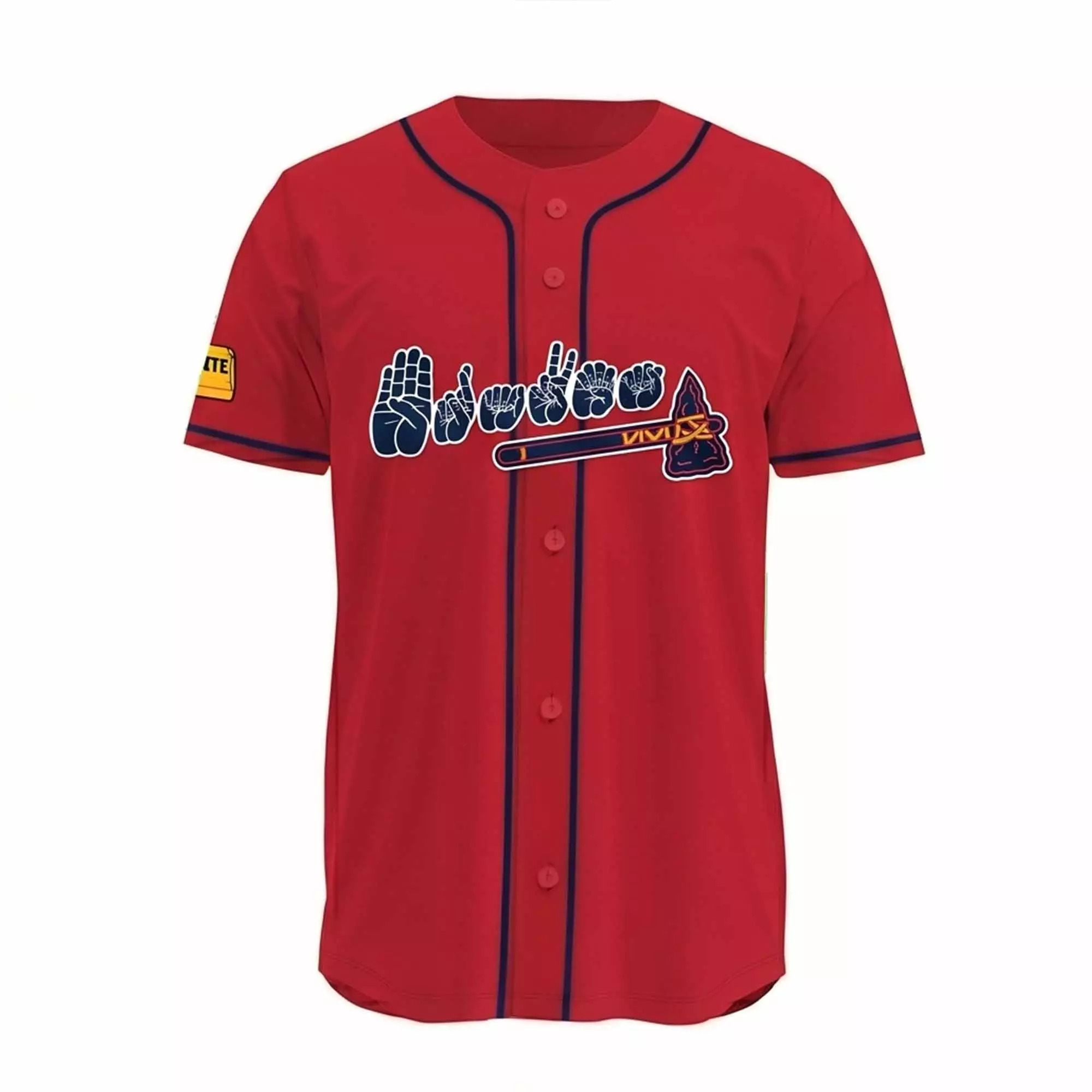2026 Braves American Sign Language Jersey Giveaway 2026 Braves American Sign Language Jersey Giveaway