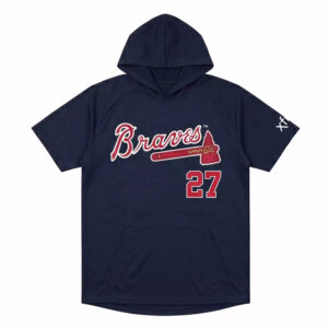 2026 Braves Austin Riley Short Sleeve Hoodie Giveaway
