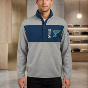 2026 Cardinals and Blues-themed Fleece Pullover 1 2026 Cardinals and Blues-themed Fleece Pullover