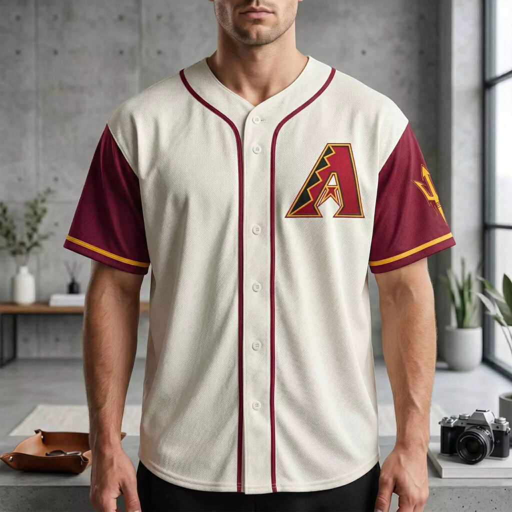 2026 D-backs ASU Merrill Kelly Jersey
