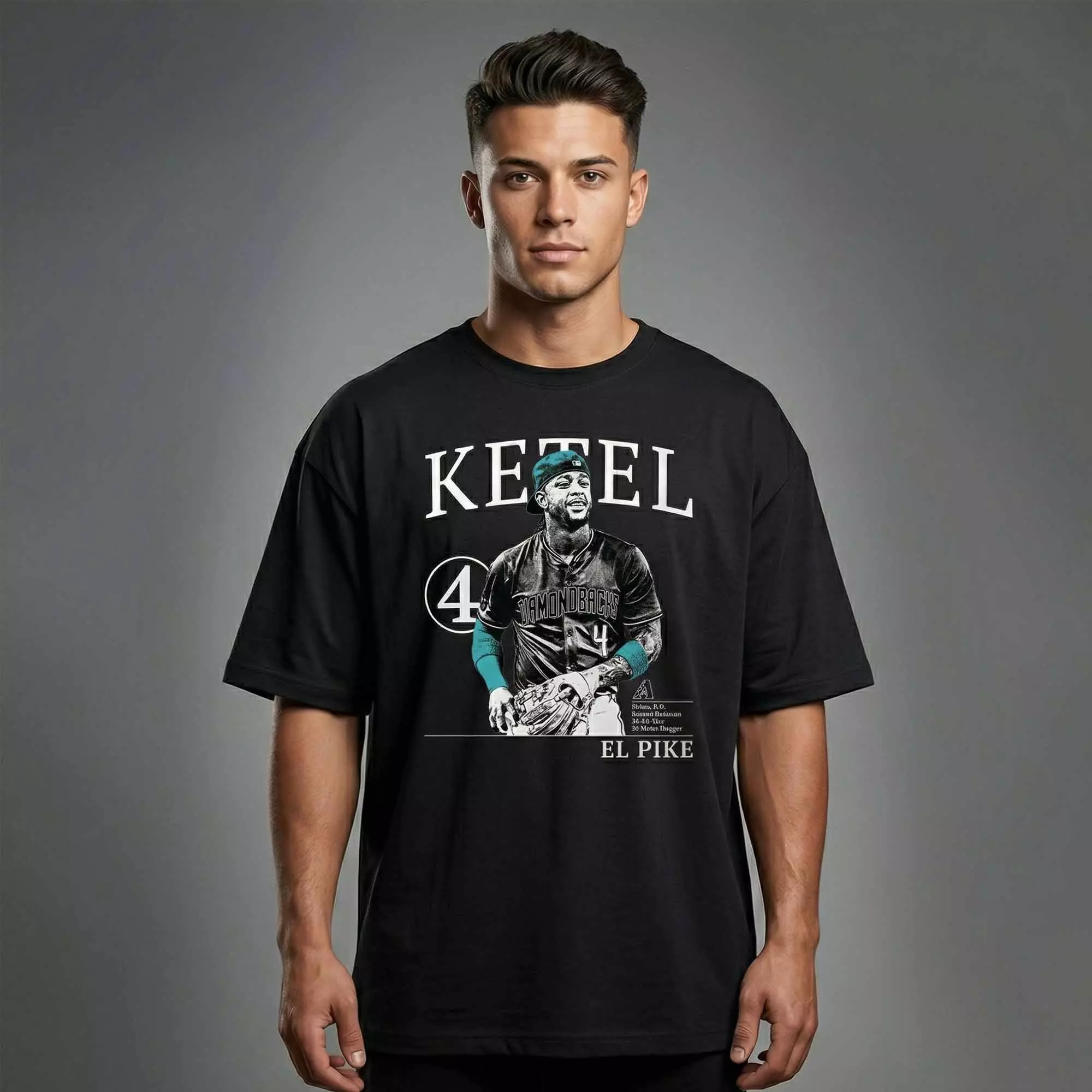 2026 D-backs Ketel Marte T-Shirt 2026 D-backs Ketel Marte T-Shirt