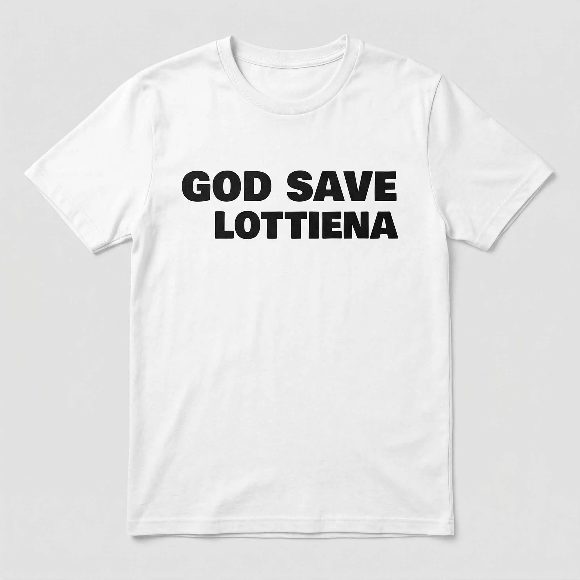 2026 God Save Lottienat Shirt — Lottie Fan Cotton Graphic Tee 2026 God Save Lottienat Shirt — Lottie Fan Cotton Graphic Tee