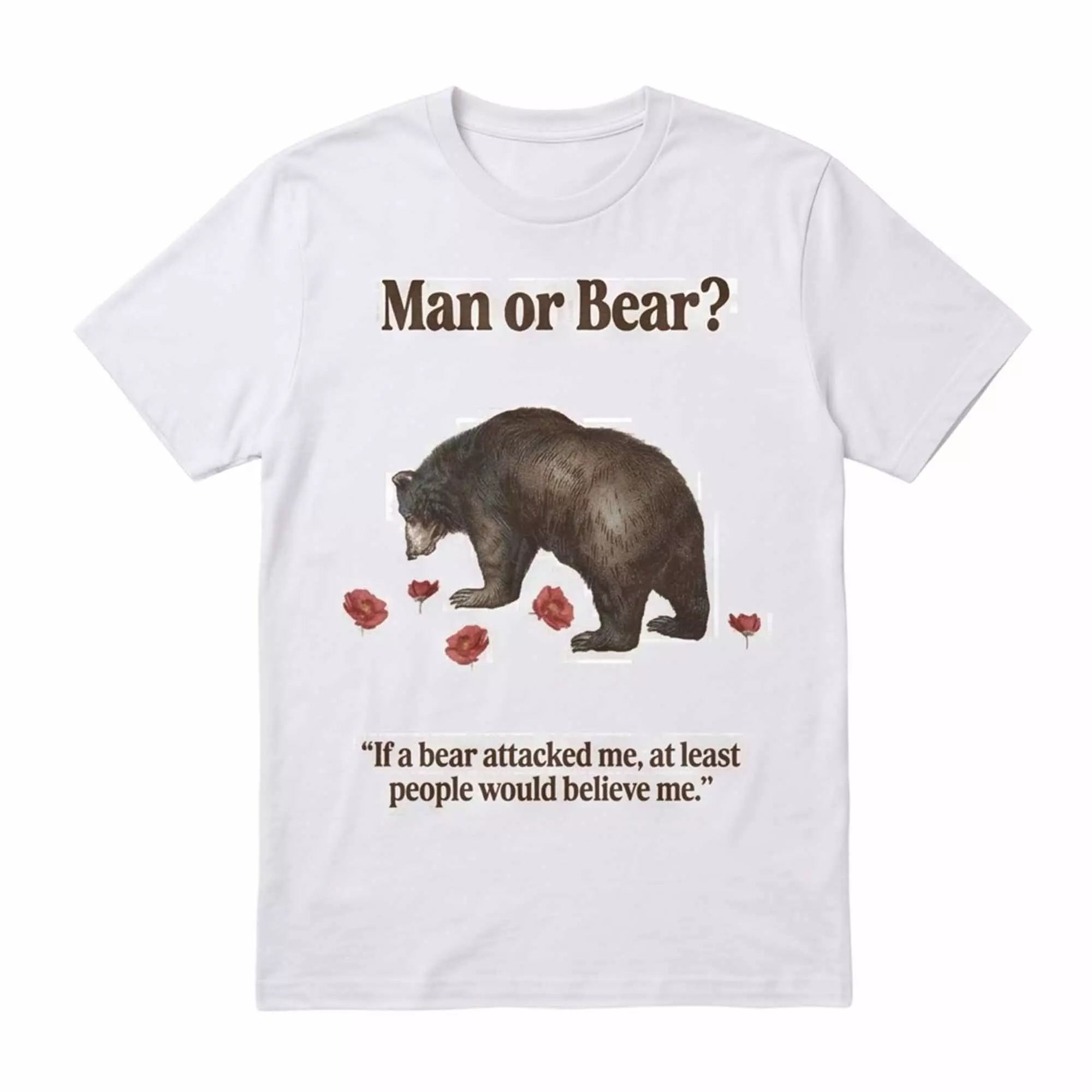 2026 Man Or Bear Shirt 2026 Man Or Bear Shirt