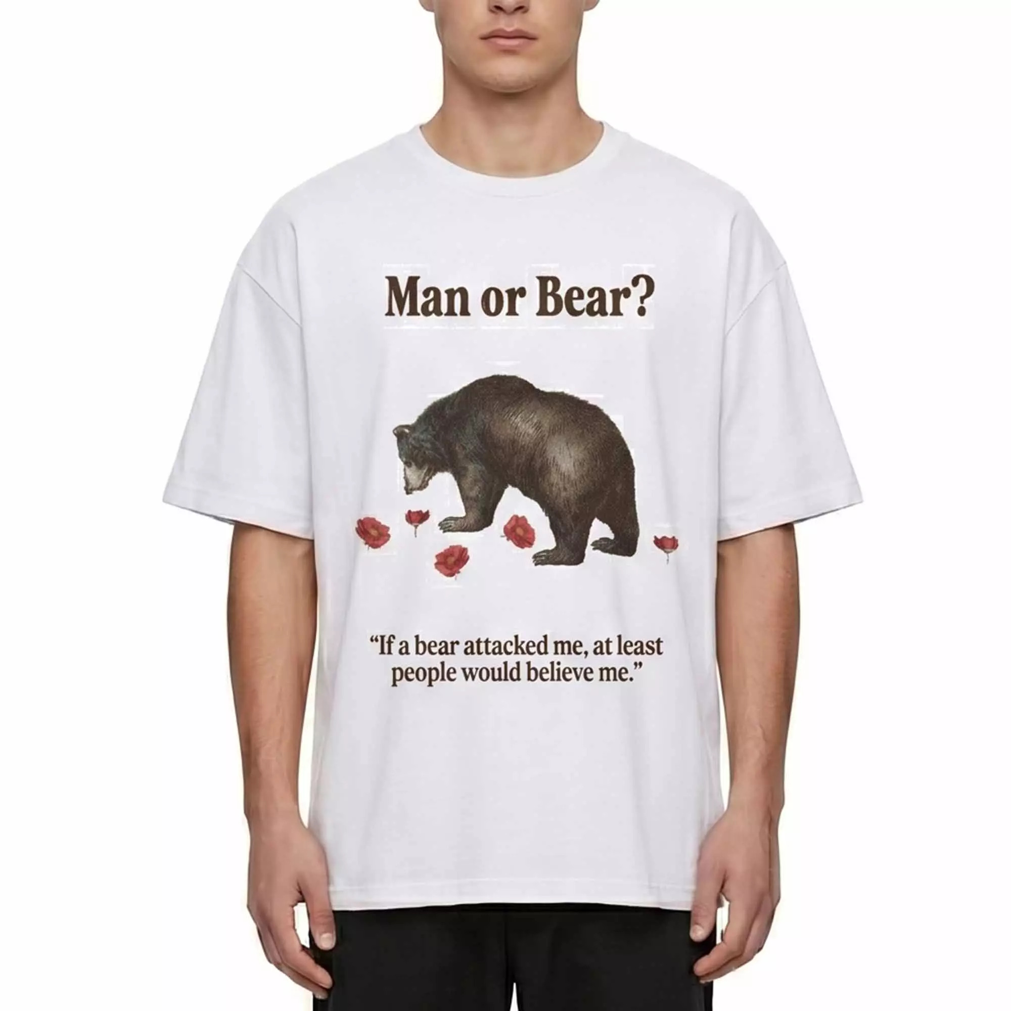 2026 Man Or Bear Shirt 2026 Man Or Bear Shirt