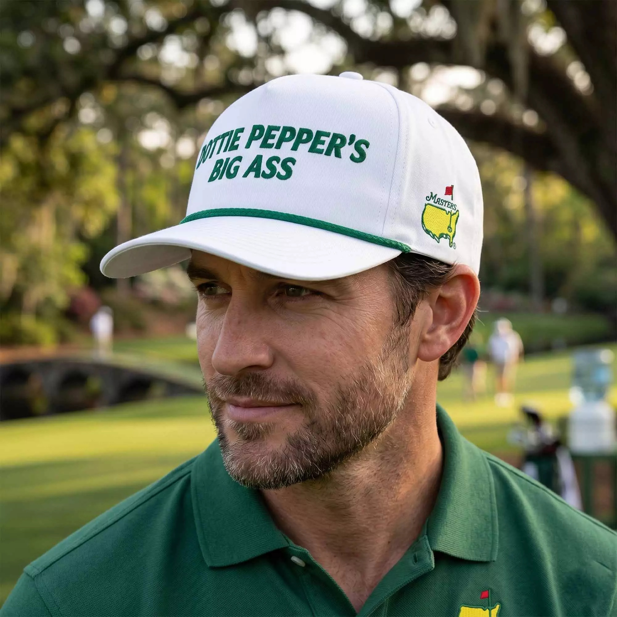 2026 Masters Golf Dottie Pepper’s Big Ass Hat 2026 Masters Golf Dottie Pepper’s Big Ass Hat