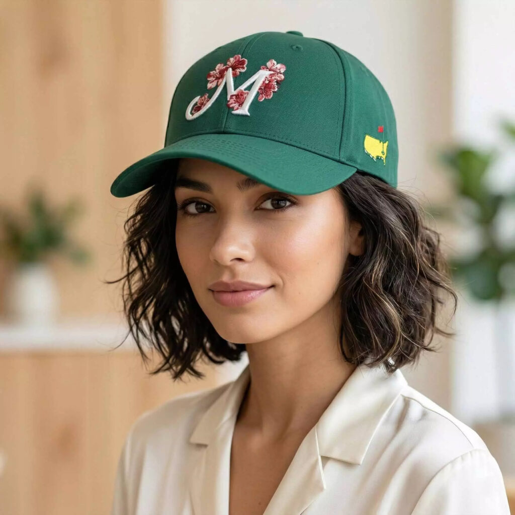 2026 Masters Golf Green M Logo Azalea Hat