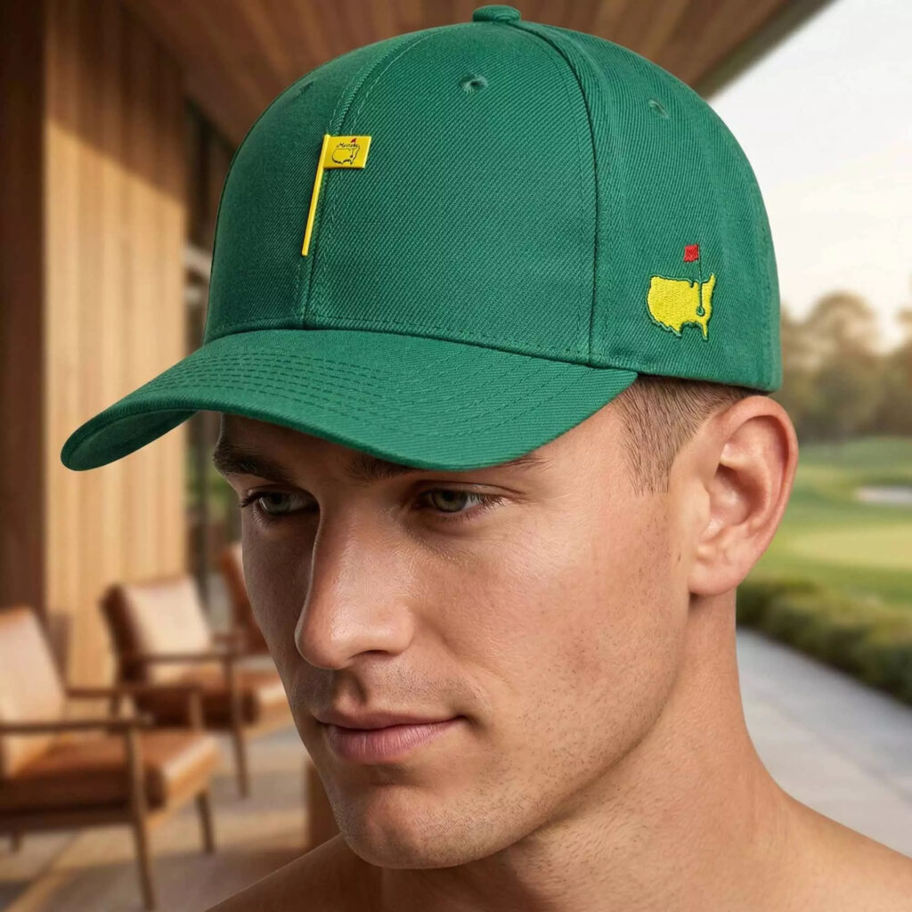 2026 Masters Golf Green Pin Flag Hat 2 2026 Masters Golf Green Pin Flag Hat