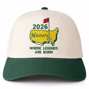 2026 Masters Golf Where Legends Are Born Hat