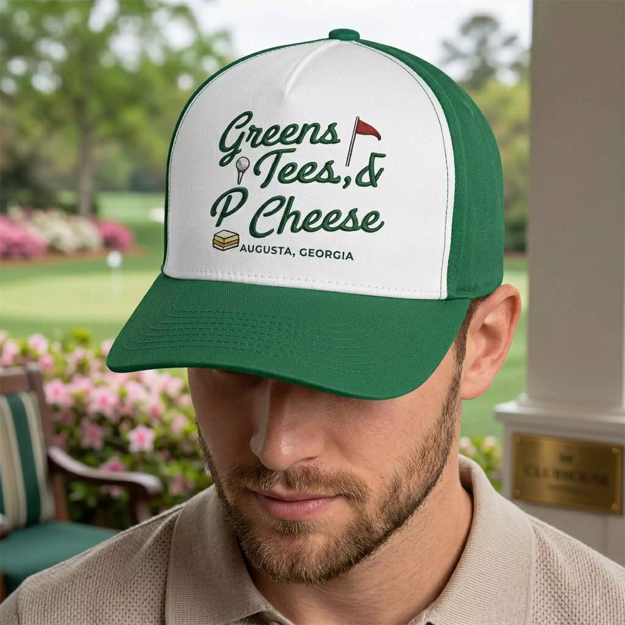 2026 Masters Greens Tees and Pimento Cheese Hat 2026 Masters Greens Tees and Pimento Cheese Hat