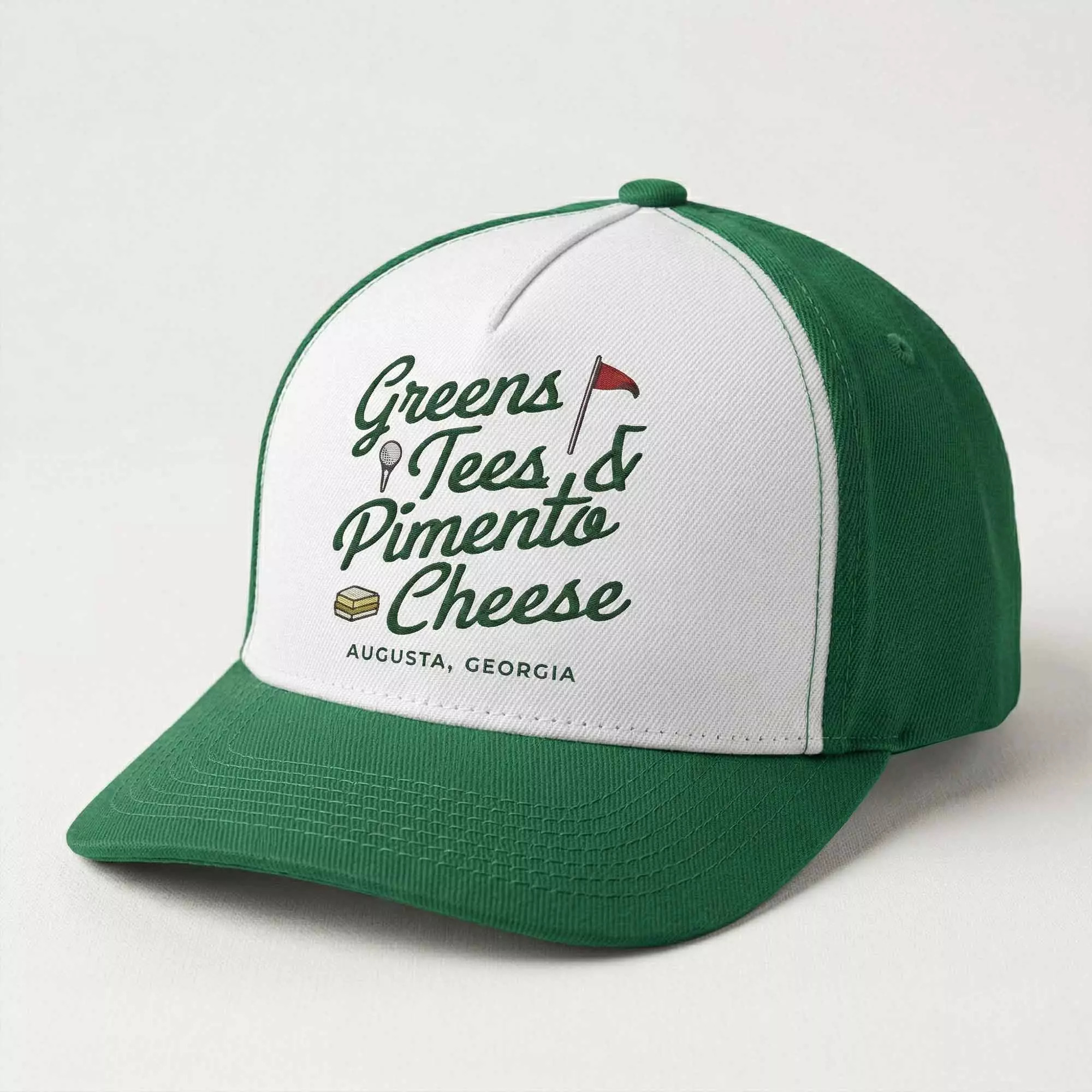 2026 Masters Greens Tees and Pimento Cheese Hat 2026 Masters Greens Tees and Pimento Cheese Hat