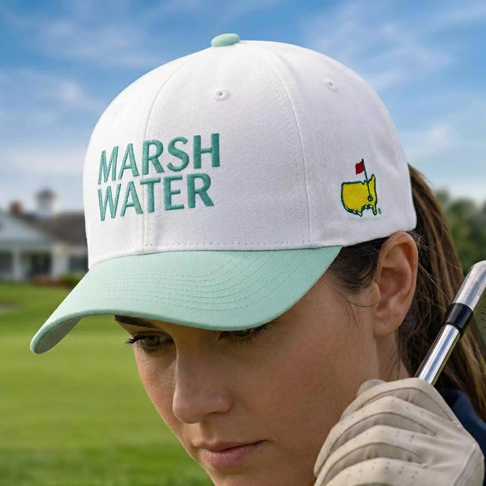 2026 Masters Marsh Water Golf Hat 2026 Masters Marsh Water Golf Hat