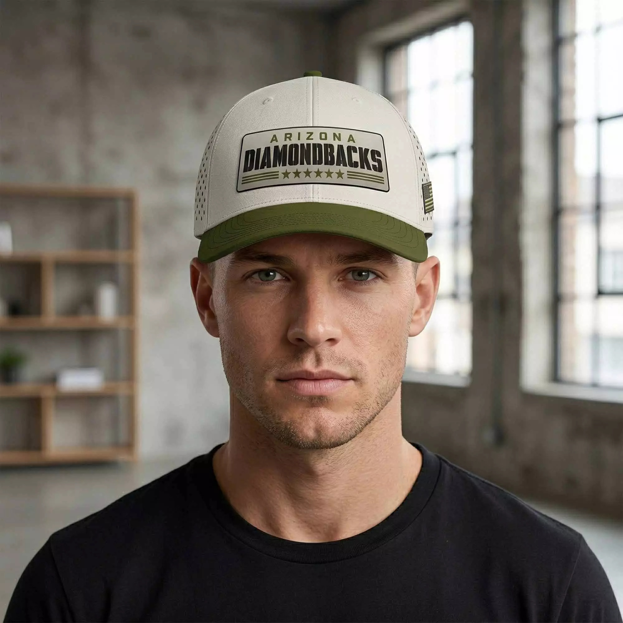 2026 Military-themed D-backs Hat 2026 Military-themed D-backs Hat
