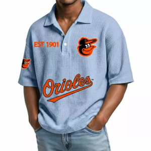 2026 Orioles EST 1901 Waffle T-Shirt 2 2026 Orioles EST 1901 Waffle T-Shirt