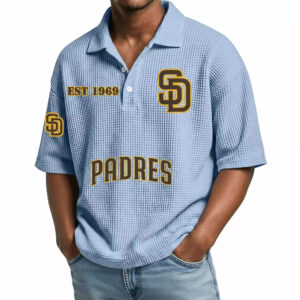 2026 Padres EST 1969 Waffle T-Shirt 1 2026 Padres EST 1969 Waffle T-Shirt