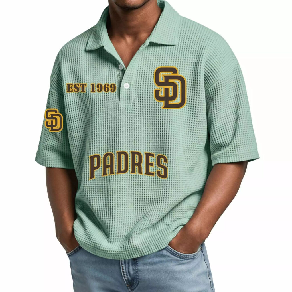 2026 Padres EST 1969 Waffle T Shirt 3 2026 Padres EST 1969 Waffle T Shirt