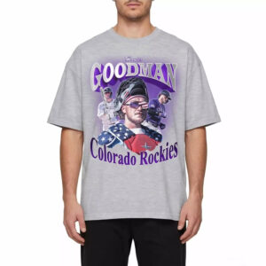 2026 Rockies Hunter Goodman Shirt Giveaway 2026 Rockies Hunter Goodman Shirt Giveaway