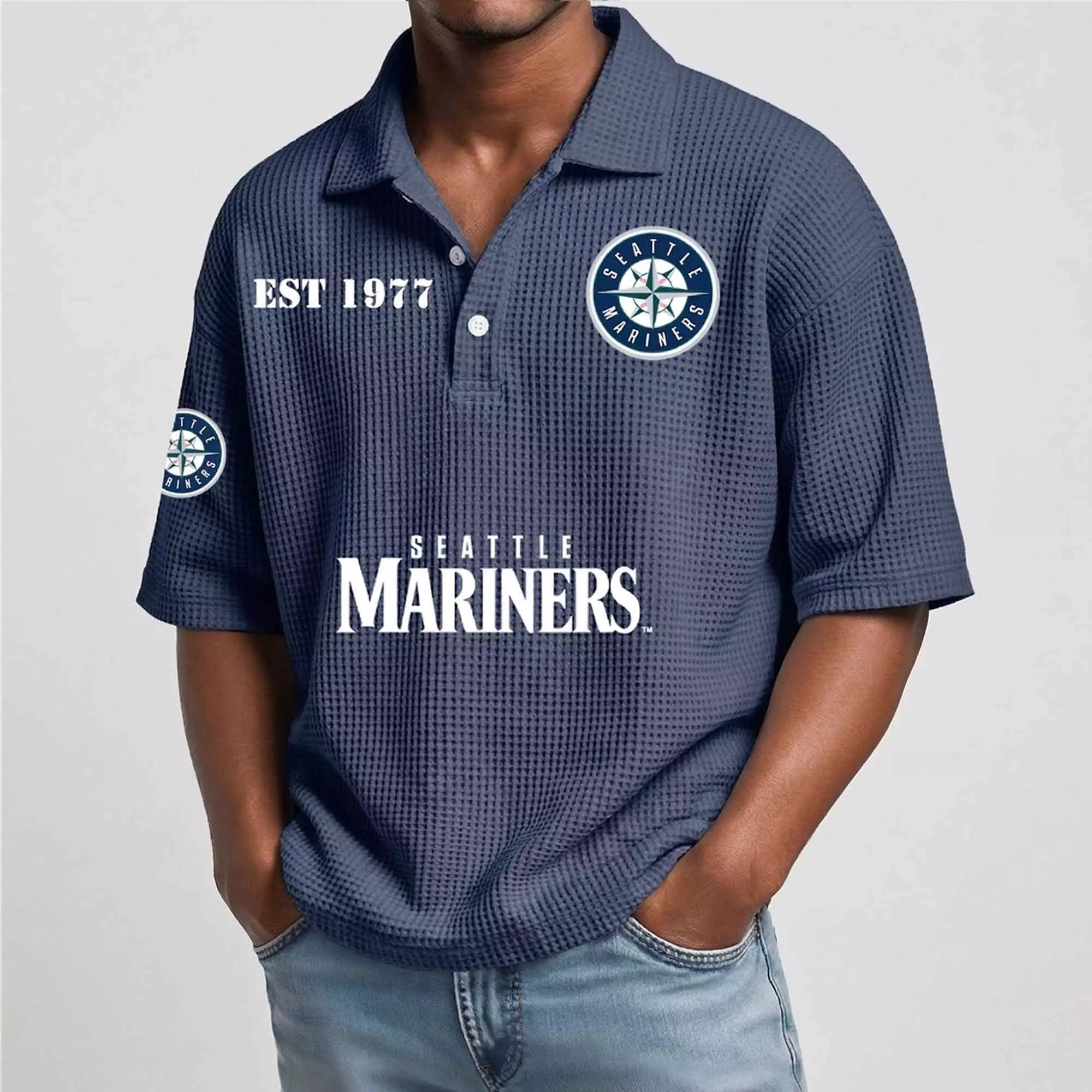2026 Seattle EST 1977 Waffle T-Shirt 2026 Seattle EST 1977 Waffle T-Shirt