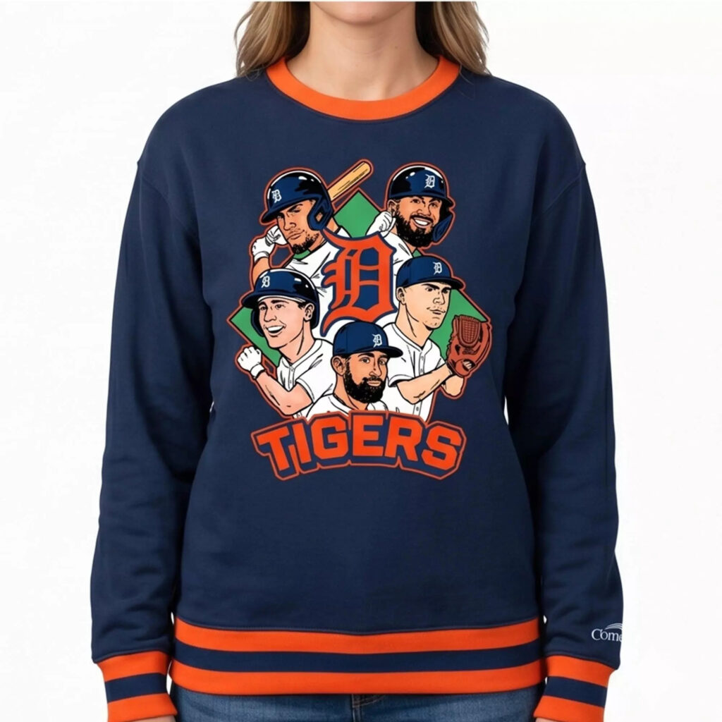 2026 Tigers Caricature Sweatshirt Giveaway 2026 Tigers Caricature Sweatshirt Giveaway