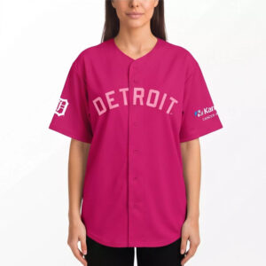 2026 Tigers Karmanos Cancer Institute Pink Jersey Giveaway 2026 Tigers Karmanos Cancer Institute Pink Jersey Giveaway
