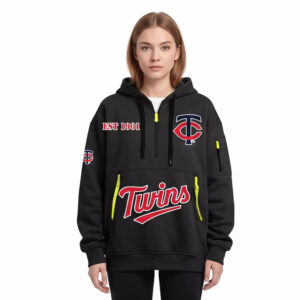 2026 Twins Est 1901 Quarter Zip Hoodie 3 2026 Twins Est 1901 Quarter Zip Hoodie