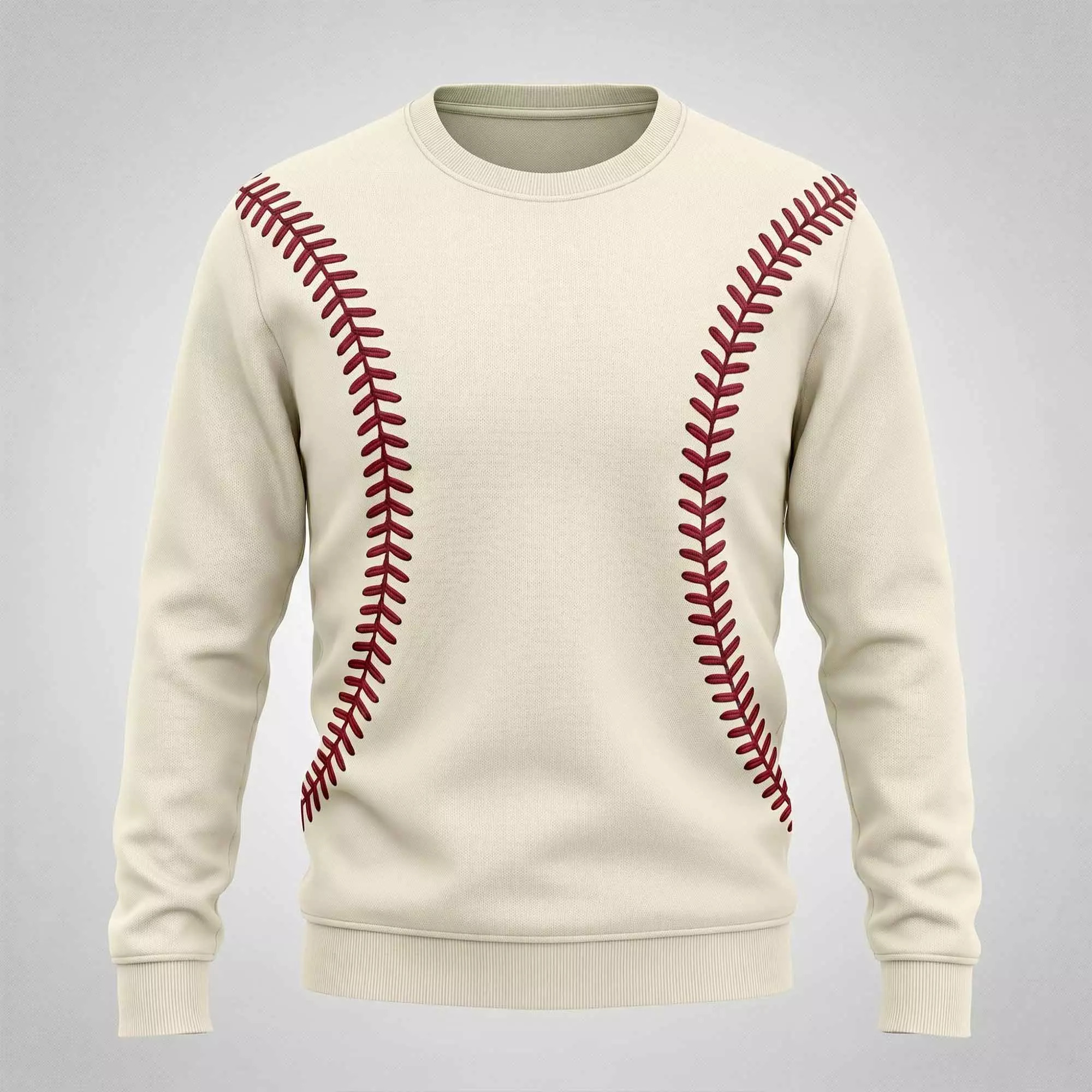 2026 Vintage Baseball Stitch Sweatshirt 2026 Vintage Baseball Stitch Sweatshirt