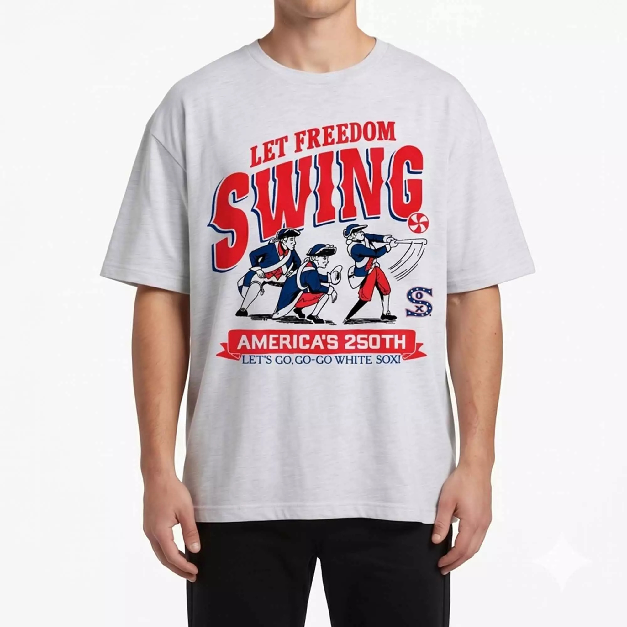 2026 White Sox America’s 250th Homage Shirt Giveaway 2026 White Sox America’s 250th Homage Shirt Giveaway